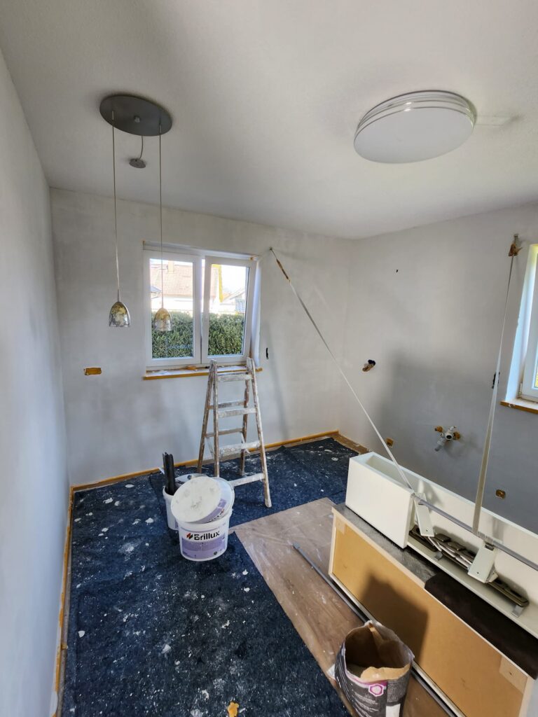 Vorbereitung für Spachteln Q3 von Ziembicki & Bardyuzha in München