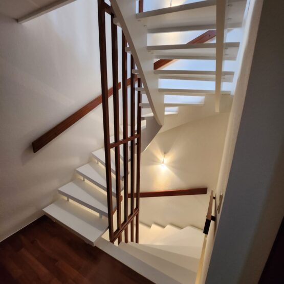 Treppenlackierung Ergebnis