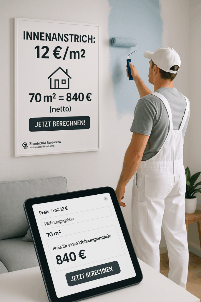 maler münchen preise kosten