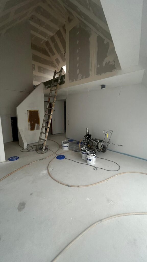 Maler München, Q3 Spachtelung,  Trockenbau Spachtelarbeiten München, Malerfirma München, Innenausbau München