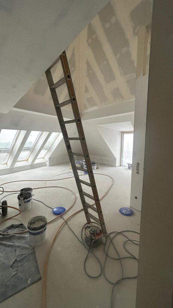 Maler München, Q3 Spachtelung,  Trockenbau Spachtelarbeiten München, Malerfirma München, Innenausbau München